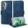 Per OPPO Reno11 Pro 5G Custodia per telefono in pelle stellata con motivo a rombi in rilievo globale (blu) Per OPPO Reno11 Pro 5G Custodia per telefono in pelle stellata con motivo a rombi in rilievo globale (blu)