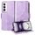 Per la custodia in pelle stellata con rombo in rilievo globale per OPPO Reno12 Pro (viola) Per la custodia in pelle stellata con rombo in rilievo globale per OPPO Reno12 Pro (viola)