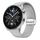 Cinturino per orologio in pelle siliconica con fibbia magnetica argento da 22 mm (grigio) Cinturino per orologio in pelle siliconica con fibbia magnetica argento da 22 mm (grigio)