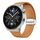 Cinturino per orologio in pelle siliconica con fibbia magnetica argento da 22 mm (marrone chiaro) Cinturino per orologio in pelle siliconica con fibbia magnetica argento da 22 mm (marrone chiaro)