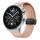 Cinturino per orologio in pelle siliconica magnetica con fibbia nera da 22 mm (rosa) Cinturino per orologio in pelle siliconica magnetica con fibbia nera da 22 mm (rosa)