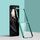 Custodia per telefono trasparente per PC con placca a copertura totale Honor Magic V Flip (verde) Custodia per telefono trasparente per PC con placca a copertura totale Honor Magic V Flip (verde)
