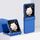 Per Honor Magic V Flip 3 Parti Skin Feel PC Custodia antiurto a copertura totale (Klein Blue) Per Honor Magic V Flip 3 Parti Skin Feel PC Custodia antiurto a copertura totale (Klein Blue)