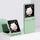 Per Honor Magic V Flip 3 parti Skin Feel PC Custodia antiurto a copertura totale (verde menta) Per Honor Magic V Flip 3 parti Skin Feel PC Custodia antiurto a copertura totale (verde menta)