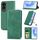 Custodia per telefono in pelle magnetica con chiusura a scatto per Honor 90 Lite Retro Skin Feel (verde) Custodia per telefono in pelle magnetica con chiusura a scatto per Honor 90 Lite Retro Skin Feel (verde)