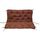 Cuscino per sedia da panca per protezione solare impermeabile morbido per patio domestico, dimensioni: 120x100x10 cm (caffè scuro) Cuscino per sedia da panca per protezione solare impermeabile morbido per patio domestico, dimensioni: 120x100x10 cm (caffè scuro)