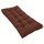 Cuscino per panca per protezione solare impermeabile per patio domestico, 130 x 50 cm, colore: marrone scuro Cuscino per panca per protezione solare impermeabile per patio domestico, 130 x 50 cm, colore: marrone scuro