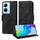 Custodia per telefono in pelle stellata con rombo in rilievo per vivo Y78 5G Global / V29 Lite (nera) Custodia per telefono in pelle stellata con rombo in rilievo per vivo Y78 5G Global / V29 Lite (nera)