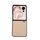 Custodia per telefono per PC For Honor Magic V Flip Weave Texture (oro)