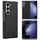 Custodia per PC in pelle PU per Samsung Galaxy Z Fold6 (nera)