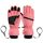 Guanti invernali imbottiti da sci con dita, guanti sportivi caldi antivento per esterni, taglia: XS (rosa) Guanti invernali imbottiti da sci con dita, guanti sportivi caldi antivento per esterni, taglia: XS (rosa)