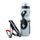 Set di borracce per mountain bike da 650 ml, borraccia sportiva per ciclismo all'aperto con gabbia a forma di V (grigio)