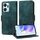 Custodia per telefono in pelle stellata con rombo in rilievo per Honor X7a 4G / Play7T (verde) Custodia per telefono in pelle stellata con rombo in rilievo per Honor X7a 4G / Play7T (verde)