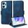Custodia per telefono in pelle stellata con rombo in rilievo per Honor X7a 4G / Play7T (blu) Custodia per telefono in pelle stellata con rombo in rilievo per Honor X7a 4G / Play7T (blu)