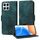 Custodia per telefono in pelle stellata con rombo goffrato per Honor Play6T Pro (verde) Custodia per telefono in pelle stellata con rombo goffrato per Honor Play6T Pro (verde)