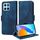Custodia per telefono in pelle stellata con rombo goffrato per Honor X8 5G / X8a 5G (blu) Custodia per telefono in pelle stellata con rombo goffrato per Honor X8 5G / X8a 5G (blu)