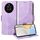 Custodia per telefono in pelle stellata con rombo goffrato per Honor Magic4 Lite 4G / 5G (viola) Custodia per telefono in pelle stellata con rombo goffrato per Honor Magic4 Lite 4G / 5G (viola)