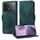 Custodia per telefono in pelle stellata con rombo goffrato per Redmi K70 / K70 Pro (verde) Custodia per telefono in pelle stellata con rombo goffrato per Redmi K70 / K70 Pro (verde)