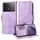 Custodia per telefono in pelle stellata con rombo goffrato per Redmi K70 / K70 Pro (viola) Custodia per telefono in pelle stellata con rombo goffrato per Redmi K70 / K70 Pro (viola)