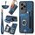 Per Honor 200 Lite Custodia per telefono a portafoglio multi-card RFID con anello retro skin-feel globale (blu) Per Honor 200 Lite Custodia per telefono a portafoglio multi-card RFID con anello retro skin-feel globale (blu)
