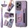 Per Honor 200 Lite Custodia per telefono a portafoglio multi-card RFID con anello retro skin-feel globale (viola) Per Honor 200 Lite Custodia per telefono a portafoglio multi-card RFID con anello retro skin-feel globale (viola)
