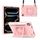 Per iPad Pro 11 2024 Maniglia con impugnatura Custodia ibrida in silicone per tablet PC con cinturino (oro rosa) Per iPad Pro 11 2024 Maniglia con impugnatura Custodia ibrida in silicone per tablet PC con cinturino (oro rosa)