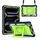 Per iPad Pro 11 2024 Custodia con impugnatura in silicone ibrida per tablet PC con cinturino (giallo blu scuro verde) Per iPad Pro 11 2024 Custodia con impugnatura in silicone ibrida per tablet PC con cinturino (giallo blu scuro verde)