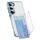 Per Samsung Galaxy S22 5G Porta carte Custodia per telefono ibrida in acrilico TPU (blu trasparente) Per Samsung Galaxy S22 5G Porta carte Custodia per telefono ibrida in acrilico TPU (blu trasparente)