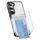 Per Samsung Galaxy S23+ 5G Porta carte Custodia per telefono in TPU ibrido acrilico (nero trasparente) Per Samsung Galaxy S23+ 5G Porta carte Custodia per telefono in TPU ibrido acrilico (nero trasparente)