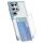 Per Samsung Galaxy S24 Ultra 5G Porta carte Custodia per telefono ibrida in acrilico TPU (blu trasparente) Per Samsung Galaxy S24 Ultra 5G Porta carte Custodia per telefono ibrida in acrilico TPU (blu trasparente)