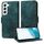Custodia per telefono in pelle stellata con rombo goffrato per Samsung Galaxy S22 5G (verde) Custodia per telefono in pelle stellata con rombo goffrato per Samsung Galaxy S22 5G (verde)