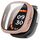 Per Fitbit Ace LTE PC + custodia protettiva per orologio integrata con pellicola in vetro temperato (rosa Sakura) Per Fitbit Ace LTE PC + custodia protettiva per orologio integrata con pellicola in vetro temperato (rosa Sakura)