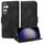 Custodia per telefono in pelle stellata con rombo goffrato per Samsung Galaxy S23 FE 5G (nera) Custodia per telefono in pelle stellata con rombo goffrato per Samsung Galaxy S23 FE 5G (nera)