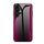 Per Samsung Galaxy S24 FE 5G Custodia per cellulare in vetro TPU con trama sfumata (rosa rosso) Per Samsung Galaxy S24 FE 5G Custodia per cellulare in vetro TPU con trama sfumata (rosa rosso)