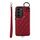 Per Samsung Galaxy S23 5G Custodia per cellulare con texture rombica con cordino corto (rosso vino) Per Samsung Galaxy S23 5G Custodia per cellulare con texture rombica con cordino corto (rosso vino)