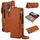 Per Samsung Galaxy Z Fold6 Custodia a tracolla con anello a portafoglio multifunzionale in pelle pieghevole (marrone) Per Samsung Galaxy Z Fold6 Custodia a tracolla con anello a portafoglio multifunzionale in pelle pieghevole (marrone)