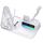 T50 Caricabatterie wireless magnetico 5 in 1 Orologio da telefono Supporto di ricarica per auricolari con orologio e altoparlante (bianco) T50 Caricabatterie wireless magnetico 5 in 1 Orologio da telefono Supporto di ricarica per auricolari con orologio e altoparlante (bianco)