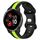 Per cinturino in silicone bicolore con fibbia a farfalla da 20 mm Garmin Venu 2 Plus (nero + verde) Per cinturino in silicone bicolore con fibbia a farfalla da 20 mm Garmin Venu 2 Plus (nero + verde)