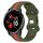 Per cinturino in silicone bicolore con fibbia a farfalla da 20 mm Garmin Venu 2 Plus (rosso + verde militare) Per cinturino in silicone bicolore con fibbia a farfalla da 20 mm Garmin Venu 2 Plus (rosso + verde militare)