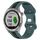 Per Garmin Approach S40 Cinturino per orologio in silicone bicolore con fibbia a farfalla da 20 mm (verde + nero) Per Garmin Approach S40 Cinturino per orologio in silicone bicolore con fibbia a farfalla da 20 mm (verde + nero)