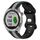 Per Garmin Approach S40 Cinturino per orologio in silicone bicolore con fibbia a farfalla da 20 mm (nero + grigio) Per Garmin Approach S40 Cinturino per orologio in silicone bicolore con fibbia a farfalla da 20 mm (nero + grigio)