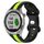 Per cinturino in silicone bicolore con fibbia a farfalla da 20 mm Garmin Approach S40 (nero + verde) Per cinturino in silicone bicolore con fibbia a farfalla da 20 mm Garmin Approach S40 (nero + verde)