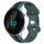 Per cinturino in silicone bicolore con fibbia a farfalla da 20 mm Garmin Forerunner 55 (verde + nero) Per cinturino in silicone bicolore con fibbia a farfalla da 20 mm Garmin Forerunner 55 (verde + nero)