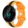 Per cinturino in silicone bicolore con fibbia a farfalla da 20 mm Garmin Forerunner 55 (nero + giallo) Per cinturino in silicone bicolore con fibbia a farfalla da 20 mm Garmin Forerunner 55 (nero + giallo)