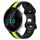 Per cinturino in silicone bicolore con fibbia a farfalla da 20 mm Garmin Forerunner 55 (nero + verde) Per cinturino in silicone bicolore con fibbia a farfalla da 20 mm Garmin Forerunner 55 (nero + verde)