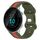 Per Garmin Forerunner 55 Cinturino per orologio in silicone bicolore con fibbia a farfalla da 20 mm (rosso + verde militare) Per Garmin Forerunner 55 Cinturino per orologio in silicone bicolore con fibbia a farfalla da 20 mm (rosso + verde militare)