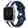 Per cinturino in silicone bicolore con fibbia a farfalla da 20 mm Garmin Venu SQ (bianco + blu) Per cinturino in silicone bicolore con fibbia a farfalla da 20 mm Garmin Venu SQ (bianco + blu)