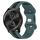 Per Garmin Garminmove Style 20mm Cinturino in silicone bicolore con fibbia a farfalla (verde + nero) Per Garmin Garminmove Style 20mm Cinturino in silicone bicolore con fibbia a farfalla (verde + nero)