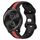 Per Garmin Garminmove Style 20mm Cinturino in silicone bicolore con fibbia a farfalla (nero + rosso) Per Garmin Garminmove Style 20mm Cinturino in silicone bicolore con fibbia a farfalla (nero + rosso)