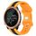 Per Garmin Forerunner 645 Music Cinturino per orologio in silicone bicolore con fibbia a farfalla da 20 mm (nero + giallo) Per Garmin Forerunner 645 Music Cinturino per orologio in silicone bicolore con fibbia a farfalla da 20 mm (nero + giallo)